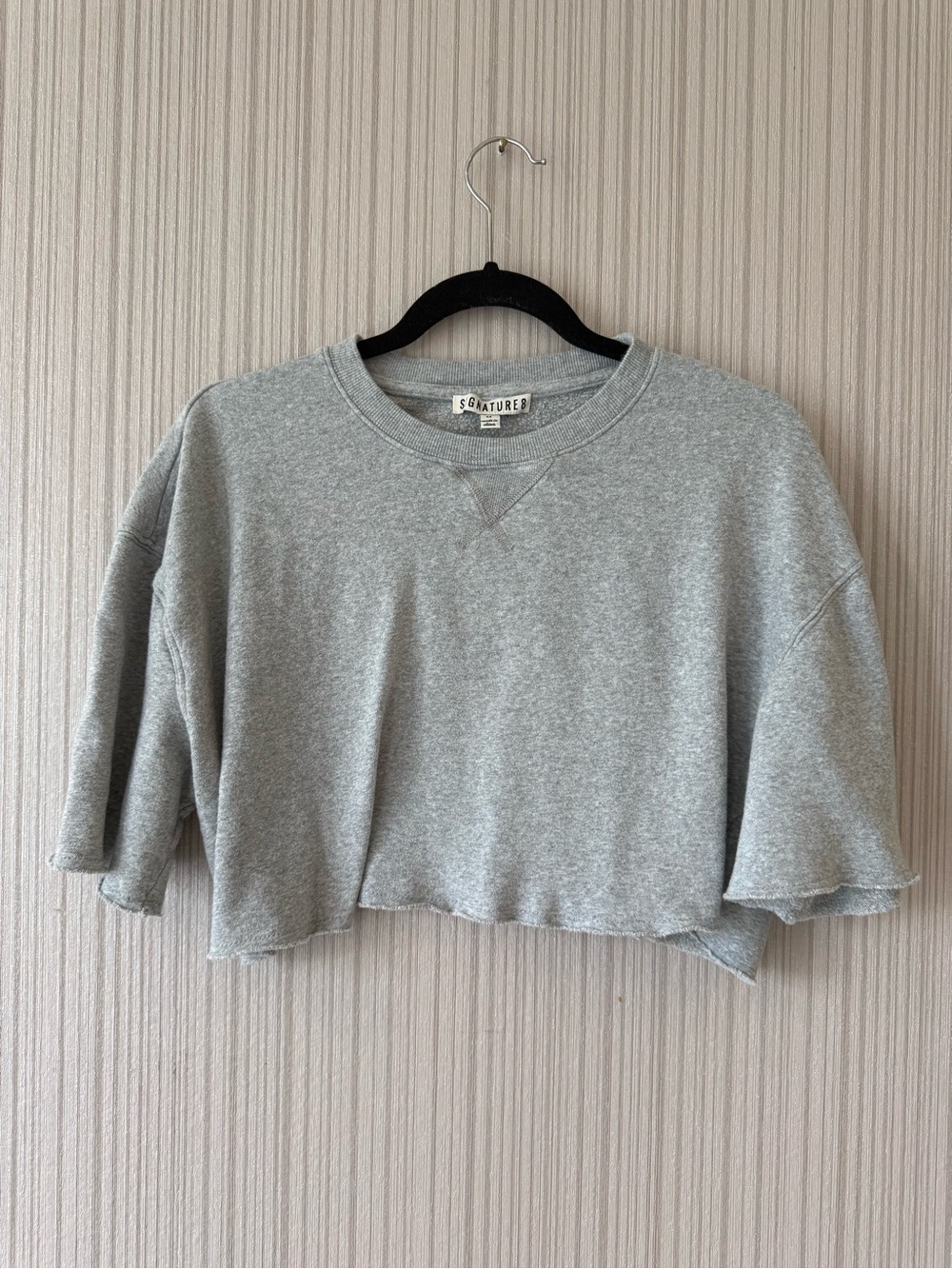 Signature8 Light Gray Pullover Sweatshirt